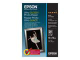 EPSON ULTRA brillant photo papier inkjet 300g/m2 100x150mm 20 feuilles pack de 1