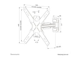 NEOMOUNTS WL40S-840BL14 Support pour écran mural 32-65p - orientable - installation rapide