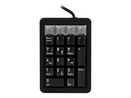 CHERRY KEYPAD G84-4700 Pavé numérique mécanique bas profil 21 touches USB noir Layout Qwerty US