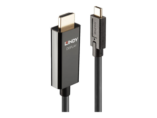 LINDY 10m USB Type C to HDMI 4K60 Adapter Cable with HDR