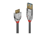 LINDY 3m USB 3.0 Type A/Micro-B Cable Cromo Line 5 Gbit/s