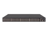 HPE 1950 48G 2SFP+ 2XGT Commutateur Switch C3 Géré 48 x 10/100/1000 + 2 x Gigabit SFP / 10 Gigabit SFP+ + 2 x 10Gb Ethernet