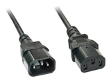 LINDY 2m IEC-Extension Cable C14 to C13