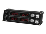 LOGITECH Flight Radio Panel Flight simulator instrument panel wired for PC