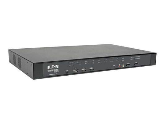 EATON NetDirector 16port Cat5 KVM over IP Switch Virtual Media 1 Remote + 1 Local User 1U Rack-Mount TAA