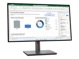 LENOVO ThinkVision -P27h-30 - 27p IPS - 2560x1440 16:9 - 350cd/m2 - HDMI - DisplayPort -USB Hub LAN/RJ45