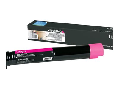 LEXMARK XS955DE toner magenta 22.000 pages retour Programme