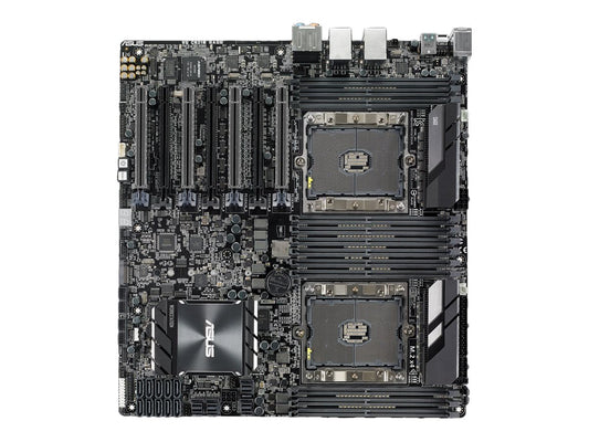 ASUS WS C621E SAGE LGA 3647 microATX business motherboard with Intel vPro support and enhanced security