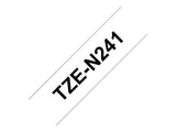BROTHER P-TOUCH TZE-N241 noir sur blanc 18mm