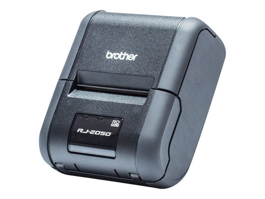 BROTHER RJ-2050 Imprimante mobile pour reçus 2 pouces Bluetooth and Wi-Fi and batterie incluse adaptateur secteur en option