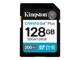 KINGSTON 128Go SDXC Canvas Go Plus Gen4 200Mo/s C10 UHS-I U3 V30