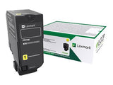 LEXMARK CS720 CS725 CX725 Cartouche de toner Return Programme capacité standard Jaune 7K