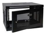 EATON TRIPPLITE SmartRack 6U Low-Profile Switch-Depth-Plus Wall-Mount Mini Rack Enclosure