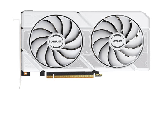 ASUS DUAL RTX 5060 8Go GDDR7 3xDP 1xHDMI WHITE