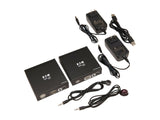 EATON TRIPPLITE HDMI HDBaseT KVM Console Extender over Cat6 2 USB Ports IR 4K 30Hz 130ft. 1080p 230ft.