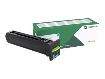 LEXMARK CX82x CX860 Cartouche de toner Return Programme haute capacité Cyan 17K