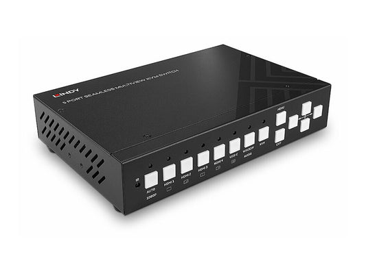 LINDY 5 Port HDMI 4K60 Seamless Multiview KVM Switch