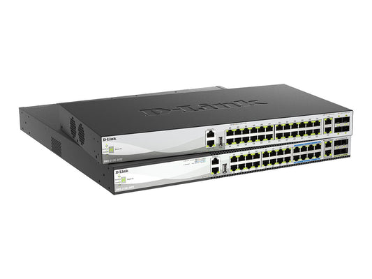 D-LINK Switch L3 Light 24ports Multigigabit PoE 16x 100M/1/2 5G PoE+ 8x 100M/1/2 5/5G PoE++ 60W & 2ports 100M/1/2,5/5/10GBASE-T