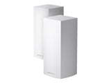 LINKSYS Système WiFi 6 AX Multiroom Intelligent Mesh triple bande Linksys Velop MX10600. pack de 2