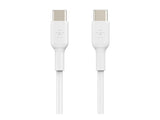 BELKIN USB-C to USB-C PVC White 1m Twin Pack