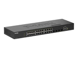 D-LINK 24 Ports GE + 4 Ports 10G SFP+ Smart Managed Switch