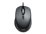 PORT DESIGNS Mouse Office Wired Silent Pro Black Bulk