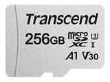 TRANSCEND 256Go microSD avec adaptateur SD UHS-I U3 A1 pour smartphone / tablette