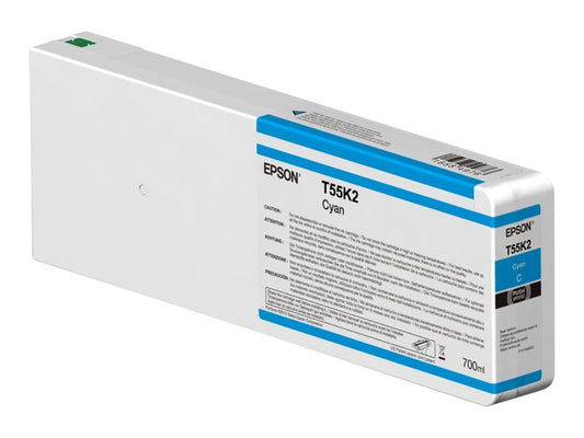 EPSON Singlepack Cyan T55K200 UltraChrome HDX/HD 700ml