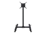 EATON TRIPPLITE Mobile TV Stand - Height Adjustable 13inch to 42inch TVs and Monitors Locking Casters Black