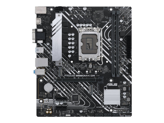 ASUS PRIME B660M-K D4 LGA1700 2xDIMM DDR4 mATX 4xSATA 2xM.2 1xHDMI 1xDP MB