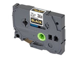 BROTHER P-TOUCH TZE-334 gold sur noir 12mm