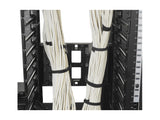 APC ValueLine Vertical Cable Manag 2 and 4 Post Racks 84p H X 12inch W Double-Sided with Doors