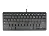 MCL Mini clavier USB Azerty - Noir