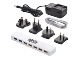 EATON TRIPPLITE 7-Port USB 3.0/USB 2.0 Combo Hub USB Charging 2 USB 3.0 & 5 USB 2.0 Ports