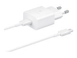 SAMSUNG 15W Adapter C to C Cable included White