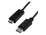 MCL Câble DisplayPort mâle / HDMI mâle - 3m (P)