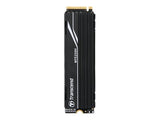 TRANSCEND 4To M.2 2280 PCIe Gen4x4 SSD NVMe 3D TLC with Dram Metal Heatsink