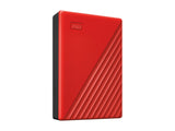 WD My Passport 6To portable HDD USB3.0 USB2.0 compatible Red Retail