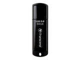 TRANSCEND 64Go Clé USB 2.0 - Noir