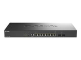 D-LINK Smart+ Switch Nuclias Connect L2+ 8 ports Multi-Gigabit POE++ 100M/1G/2.5G/5G/10G and 2 ports 10GbE SFP+