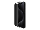 BELKIN ScreenForce Pro TemperedGlass Privacy AM Screen Protection for iPhone 15 Pro Max