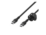 BELKIN USB-C to USB-C Braided Silicone White Black Mix 1m Twin Pack