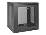 EATON TRIPPLITE SmartRack 12U Low-Profile Switch-Depth Wall-Mount Small Rack Enclosure