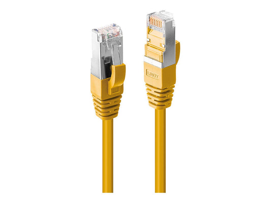 LINDY 1m Cat.6A S/FTP LSZH Cable Yellow