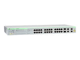 ALLIED 24x Port Fast Ethernet PoE WebSmart Switch with 4 uplink ports 2x 10/100/1000T and 2x SFP-10/100/1000T Combo ports