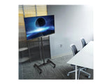 EATON TRIPPLITE Mobile TV Stand - Height Adjustable 13inch to 42inch TVs and Monitors Locking Casters Black