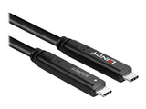 LINDY 10m USB 3.2 Gen 1 & DP 1.4 Type C Hybrid Cable