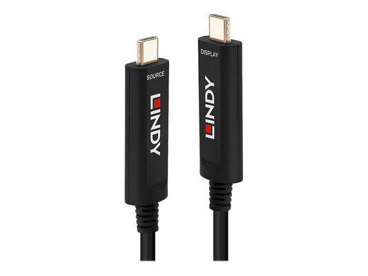 LINDY Fibre Optic Hybrid USB C Video 5m