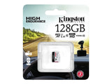 KINGSTON 128Go microSDXC Endurance 95R/45W C10 A1 UHS-I Card Only