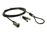 MCL Antivol type câble à encoche étroite système à clé 1.80m